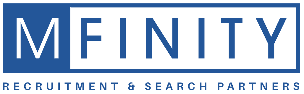 A green and blue logo for the company finne.